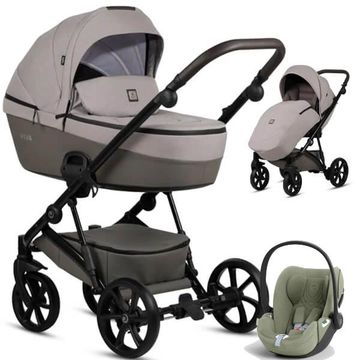 TUTIS VIVA 5+ wózek 3w1 + fotelik Cybex CLOUD T i-Size