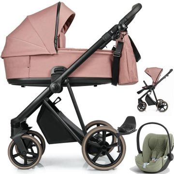 Roan IVI 2.0 wózek 4w1 + Cybex CLOUD T i-Size + baza