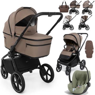 Muuvo FOLD wózek 3w1 + fotelik Cybex CLOUD T i-Size