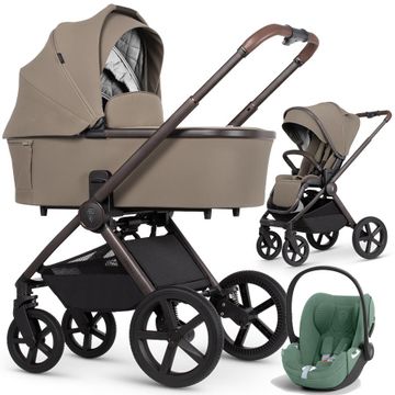 VENICCI TINUM Upline 2 wózek 3w1 | Cybex Cloud T i-Size