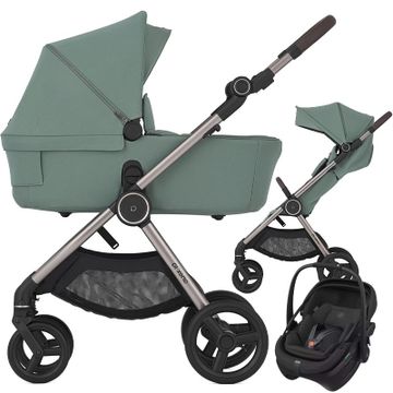 Anex IQ PREMIUM wózek 3w1 + fotelik Maxi Cosi CORAL SLIDE PRO
