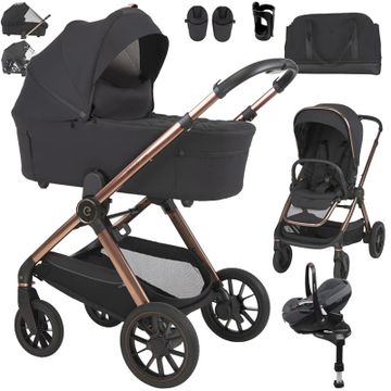 Espiro CODE wózek 4w1 + fotelik Maxi Cosi PEBBLE 360 PRO 2 + baza