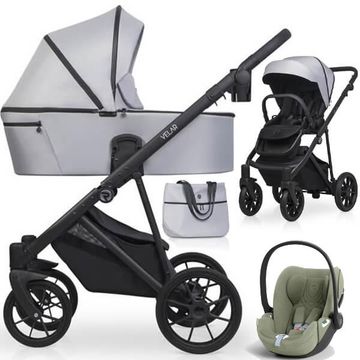 Riko VELAR wózek 3w1 z fotelikiem Cybex CLOUD T i-Size
