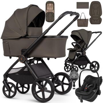 Venicci UPLINE 3 wózek 4w1 + Maxi Cosi PEBBLE SLIDE PRO + baza FamilyFix SLIDE PRO