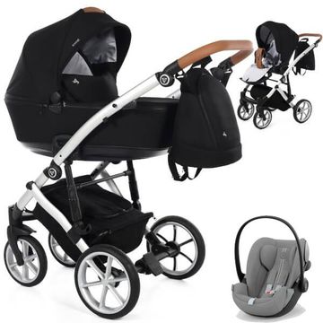 JUNAMA SPACE wózek 3w1 z fotelikiem Cybex CLOUD G i-Size