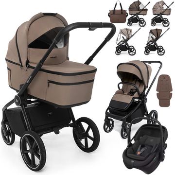 Muuvo FOLD wózek 3w1 + fotelik Maxi Cosi CORAL SLIDE PRO