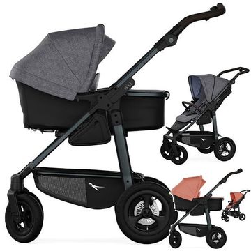 TFK MONO 4 wózek 3w1 z fotelikiem Cybex CLOUD G i-Size