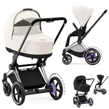 Cybex e-PRIAM 4.0 wózek elektryczny 3w1 + fotelik CLOUD G i-Size