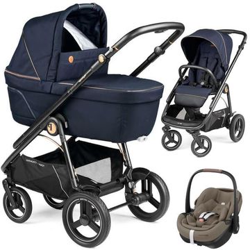 PEG PEREGO VELOCE TC BELVEDERE wózek 3w1 + fotelik Maxi Cosi PEBBLE 360 PRO 2