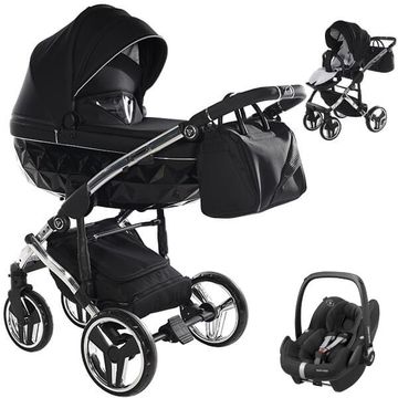 JUNAMA DIAMOND S wózek 3w1 | MAXI COSI PEBBLE PRO