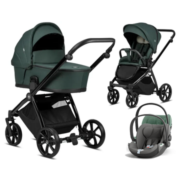 TUTIS MIO PLUS wózek dziecięcy 3w1 z fotelikiem Cybex CLOUD T i-Size