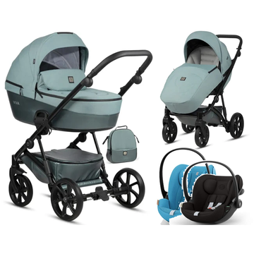 TUTIS VIVA 5+ wózek 3w1 z fotelikiem Cybex CLOUD G i-Size