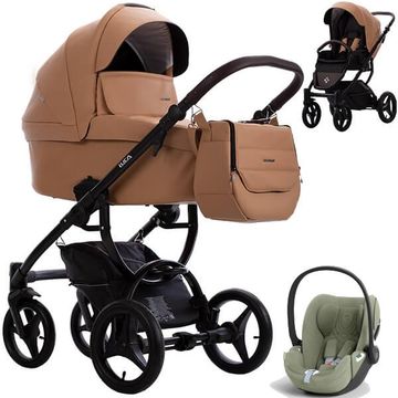 BEBETTO LUCA PRO wózek 3w1 z fotelikiem CYBEX CLOUD T i-Size
