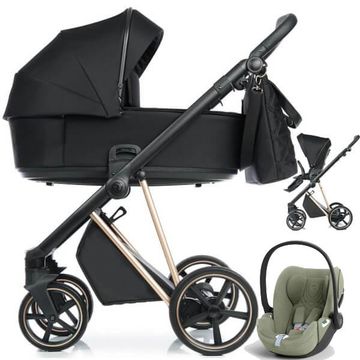 ROAN IVI 2.0 wózek 3w1 + fotelik Cybex CLOUD T i-Size