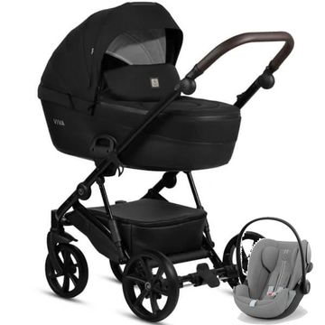 TUTIS VIVA 5+ wózek 3w1 z fotelikiem Cybex CLOUD G i-Size