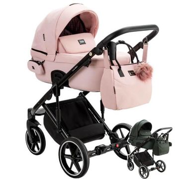 Adamex LUMI AIR LUX wózek 3w1 z fotelikiem Maxi Cosi PEBBLE 360 PRO 2