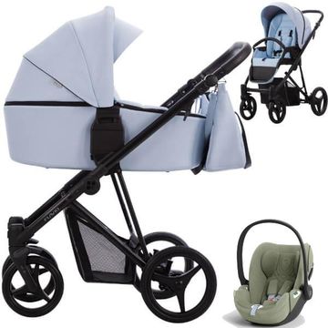 BEBETTO FLAVIO PRO wózek 3w1 + fotelik Cybex CLOUD T i-Size