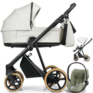 ROAN IVI 2.0 wózek 3w1 + fotelik Cybex CLOUD T i-Size