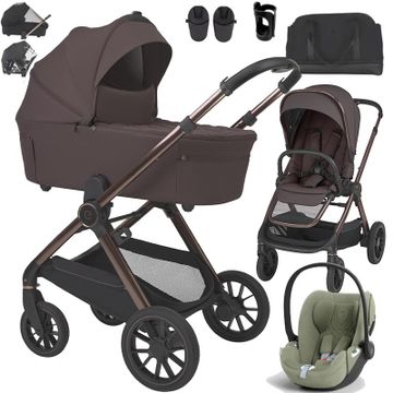 Espiro CODE wózek 3w1 + fotelik Cybex CLOUD T i-Size