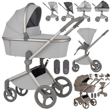 Anex FLO wózek 4w1 + fotelik Cybex CLOUD T i-SIze + baza T