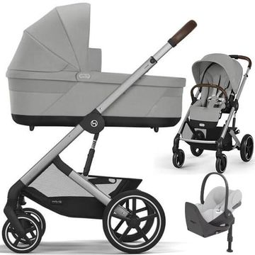 CYBEX BALIOS S LUX 2.0 wózek 4w1 + fotelik Cybex CLOUD T i-SIze + baza T