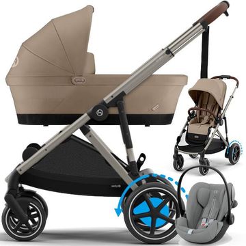 CYBEX E-GAZELLE S wózek 3w1 + fotelik Cybex CLOUD G3 i-Size