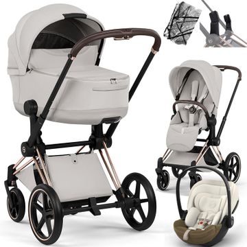 Cybex PRIAM 5.0 STYLE wózek 3w1 + fotelik Cybex CLOUD S i-Size
