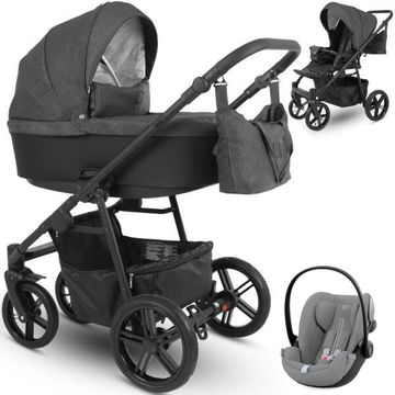 CAMARELO PICCO wózek 3w1 z fotelikiem Cybex CLOUD G i-Size