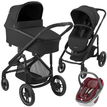 MAXI COSI PLAZA PLUS wózek 3w1 z fotelikiem Maxi Cosi Coral 360
