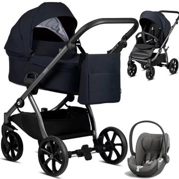Tutis LEO wózek 3w1 + fotelik Cybex CLOUD T i-Size