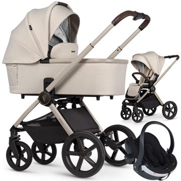 VENICCI TINUM Upline 2 wózek 3w1 | BeSafe iZi Go Modular X2 i-Size