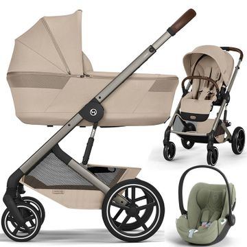 Cybex BALIOS S LUX FOLD wózek 3w1 + fotelik Cybex CLOUD T i-Size