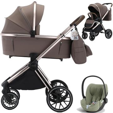 Adamex SPARK wózek 3w1 + fotelik Cybex CLOUD T i-Size