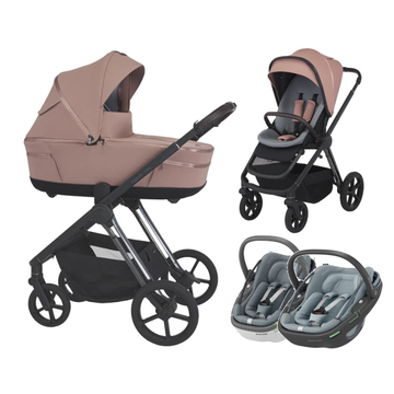 Espiro MILOO wózek 3w1 + fotelik Maxi Cosi CORAL 360