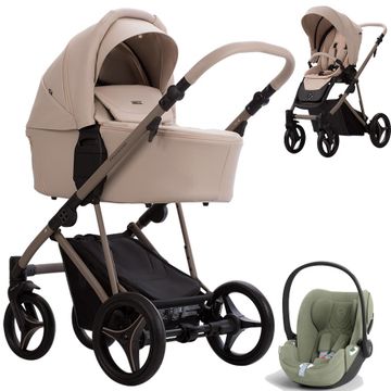 Bebetto PELPASSO Pro wózek 3w1 + fotelik Cybex CLOUD T i-Size