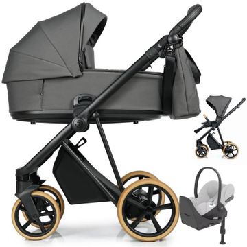 Roan IVI 2.0 wózek 4w1 + Cybex CLOUD T i-Size + baza