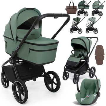 Muuvo FOLD wózek 3w1 + fotelik Cybex CLOUD T i-Size