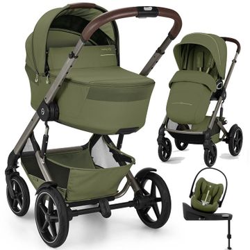 Cybex TALOS S LUX FOLD wózek 4w1 + fotelik Cybex CLOUD G3 i-Size + baza G