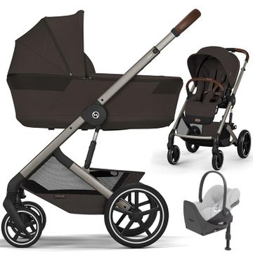 Cybex BALIOS S LUX FOLD wózek 4w1 + Cybex CLOUD T PLUS + baza T