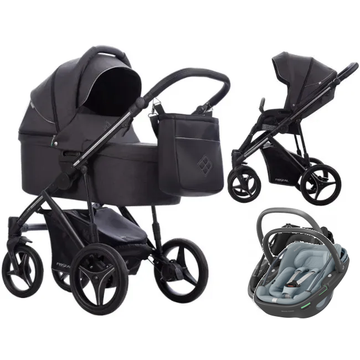 BEBETTO PASCAL wózek 3w1 | fotelik MAXI COSI CORAL 360