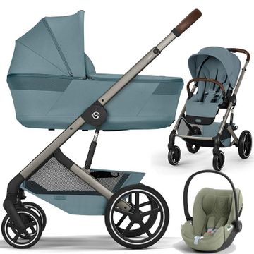 Cybex BALIOS S LUX FOLD wózek 3w1 + fotelik Cybex CLOUD T i-Size