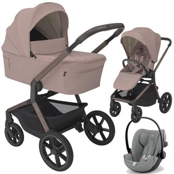 Espiro NOBLE wózek 3w1 + fotelik Cybex CLOUD G3
