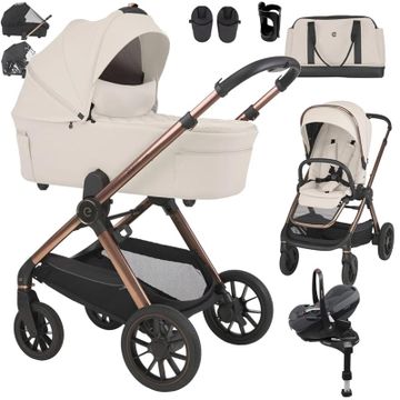 Espiro CODE wózek 4w1 + fotelik Maxi Cosi PEBBLE 360 PRO 2 + baza