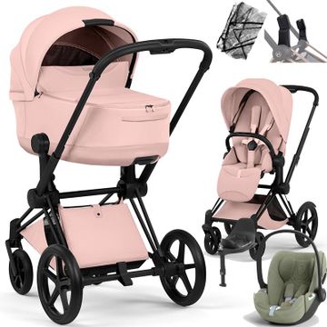 Cybex PRIAM 5.0 STYLE wózek 4w1 + Cybex CLOUD T i-Size + BAZA T