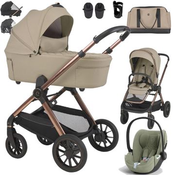 Espiro CODE wózek 3w1 + fotelik Cybex CLOUD T i-Size