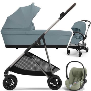 CYBEX MELIO wózek 3w1 z fotelikiem CLOUD T i-Size