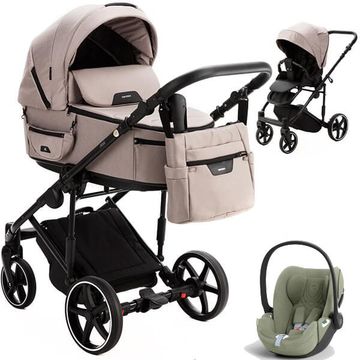 Adamex ZICO NEW wózek 3w1 z fotelikiem Cybex CLOUD T