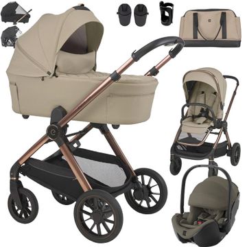 Espiro CODE wózek 3w1 + fotelik Britax BABY-SAFE PRO i-Size