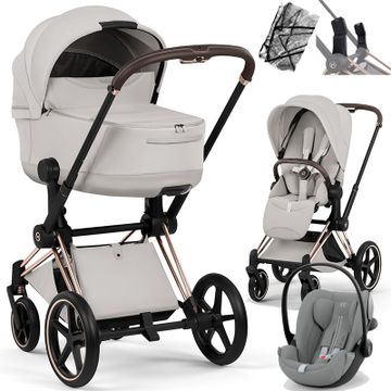 Cybex PRIAM 5.0 STYLE wózek 3w1 + fotelik Cybex CLOUD G3 i-Size