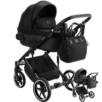 Adamex LUMI AIR LUX wózek 3w1 z fotelikiem Maxi Cosi PEBBLE 360 PRO 2